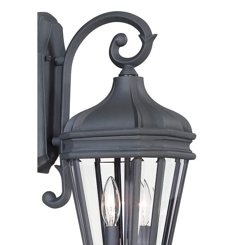 Image 2 Harrison 20" High Vintage Black Outdoor Wall Light more views