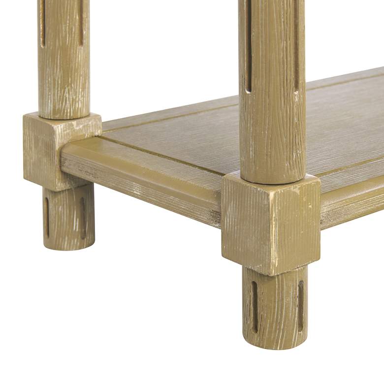 Image 3 Harrison 22" Wide Distressed Oak Wood Side Tables Set of 2 more views