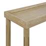 Harrison 22" Wide Distressed Oak Wood Side Tables Set of 2