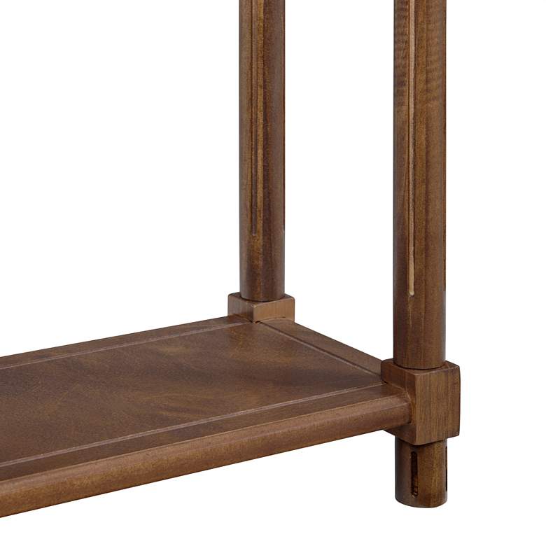 Image 4 Harrison 22"W Chestnut Wood Rectangular Side Tables Set of 2 more views