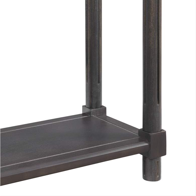 Image 3 Harrison 22"W Espresso Wood Rectangular Side Tables Set of 2 more views