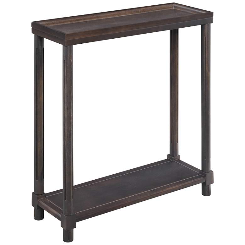 Image 7 Harrison 22"W Espresso Wood Rectangular Side Tables Set of 2 more views
