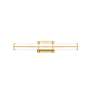 7_Harrison 25" Wide Modern Gold LED Vanity Bath Light more views