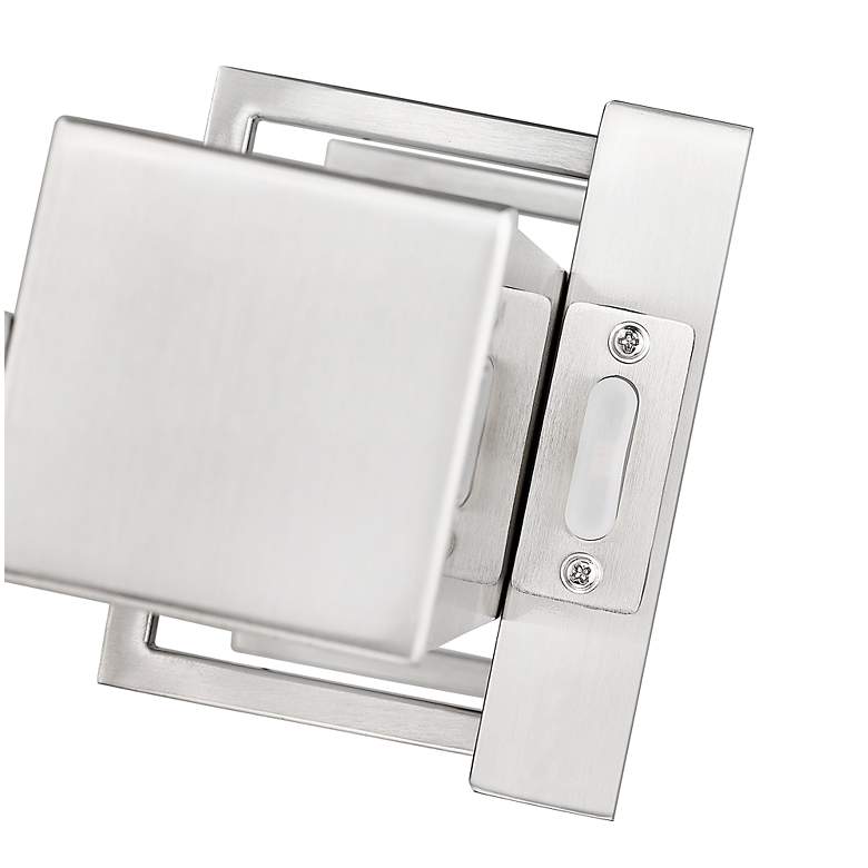 Image 7 Harrison 32" Wide Brushed Nickel LED Vanity Bath Light more views