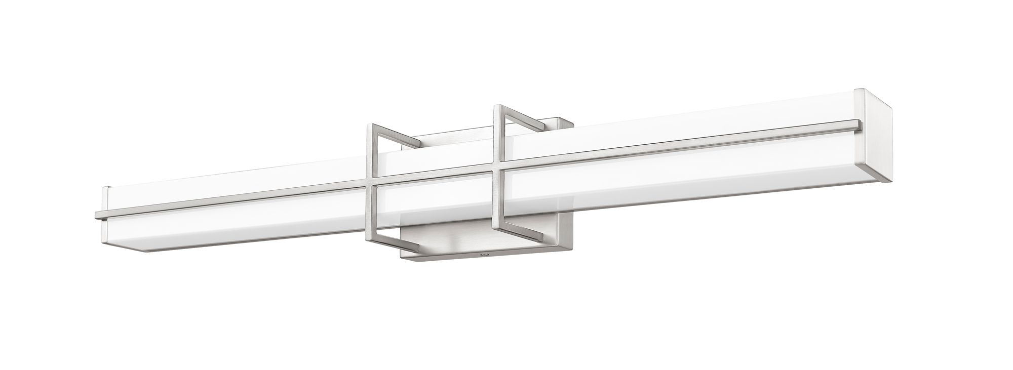 Harrison 32" Wide Brushed Nickel LED Vanity Bath Light
