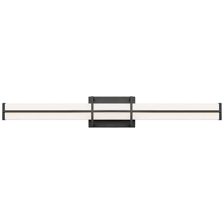 Image 5 Harrison 32" Wide Matte Black ADA LED Bath Light more views