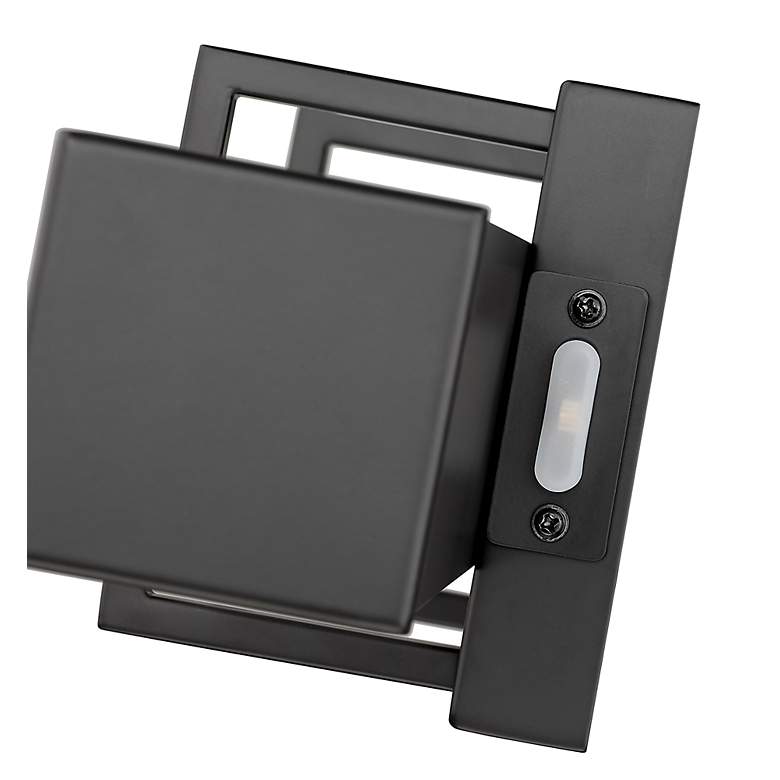 Image 6 Harrison 32" Wide Matte Black ADA LED Bath Light more views