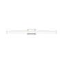 7_Harrison 40" Wide Brushed Nickel LED Vanity Bath Light more views