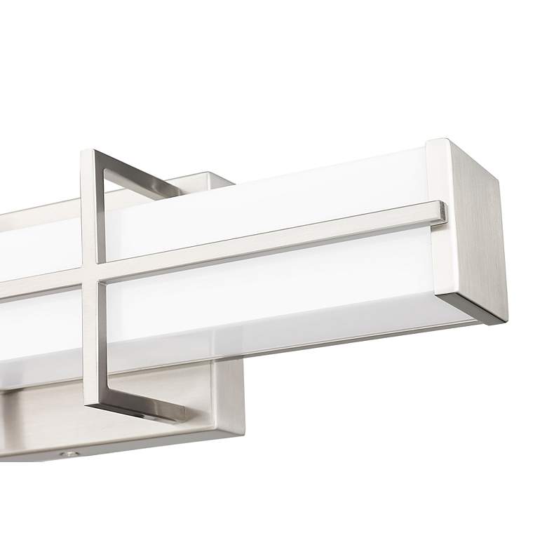 Image 7 Harrison by Z-Lite Brushed Nickel 1 Light Vanity more views