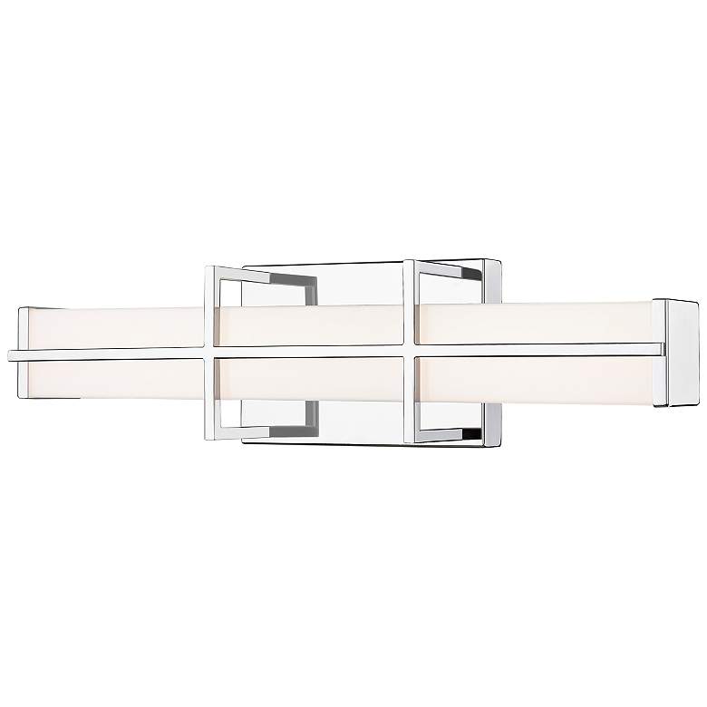 Image 2 Harrison by Z-Lite Chrome 1 Light Vanity