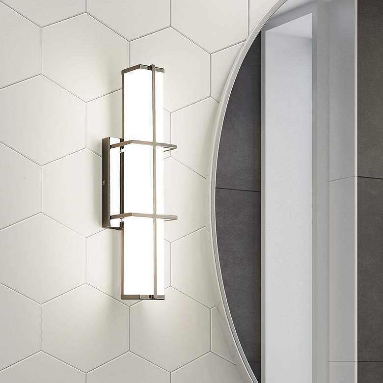 Image 1 Harrison by Z-Lite Chrome 1 Light Vanity