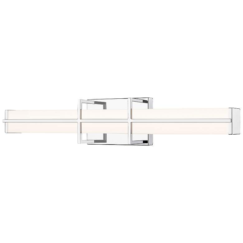 Image 2 Harrison by Z-Lite Chrome 1 Light Vanity