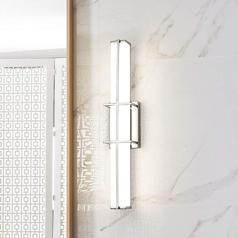Image 1 Harrison by Z-Lite Chrome 1 Light Vanity