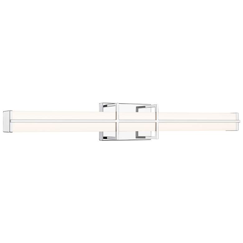 Image 1 Harrison by Z-Lite Chrome 1 Light Vanity