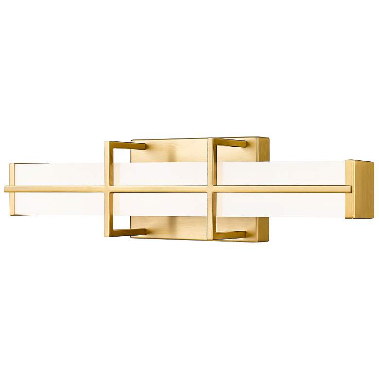 Image 2 Harrison by Z-Lite Modern Gold 1 Light Vanity