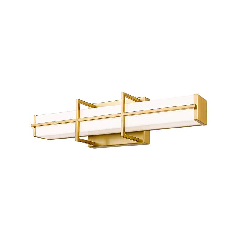 Image 5 Harrison by Z-Lite Modern Gold 1 Light Vanity more views