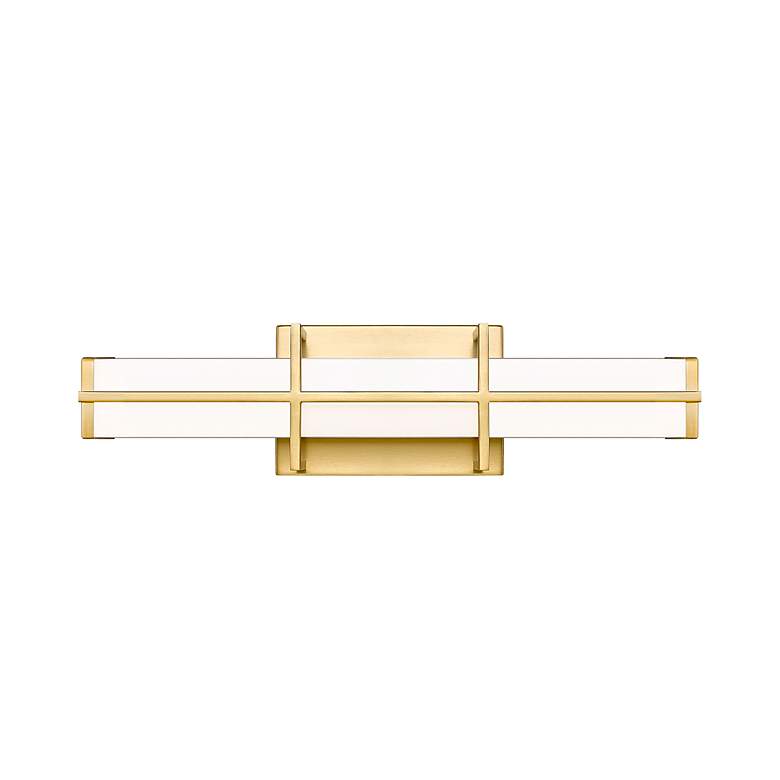 Image 6 Harrison by Z-Lite Modern Gold 1 Light Vanity more views