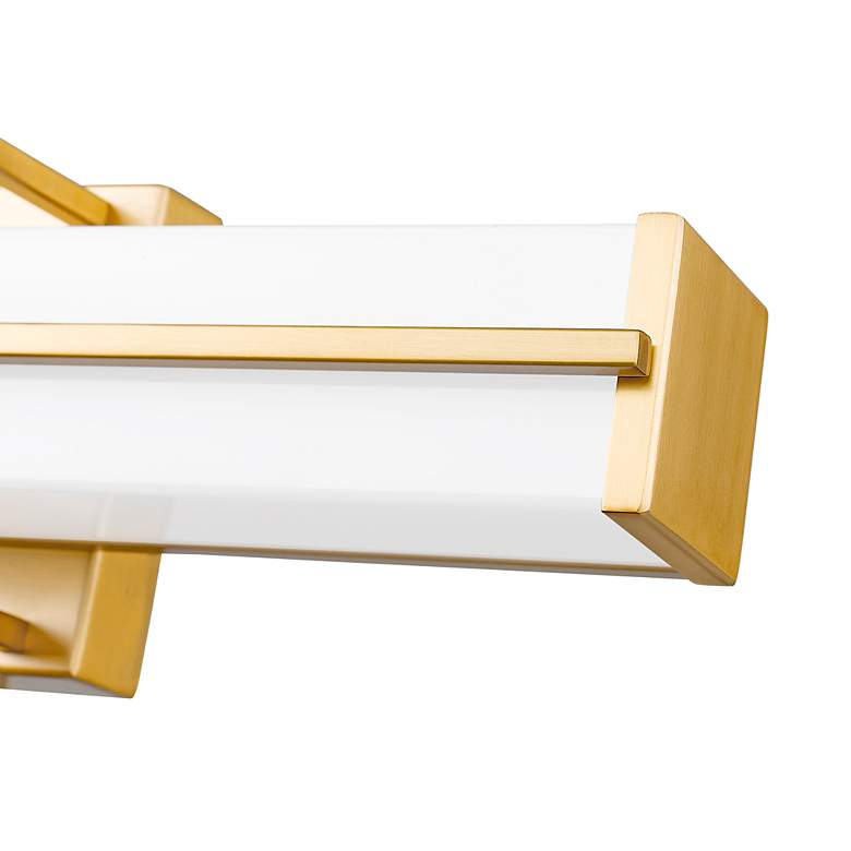 Image 7 Harrison by Z-Lite Modern Gold 1 Light Vanity more views