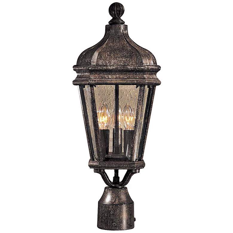 Image 2 Harrison Collection 20" High Post Mount Outdoor Light