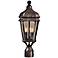 Harrison Collection 20" High Post Mount Outdoor Light