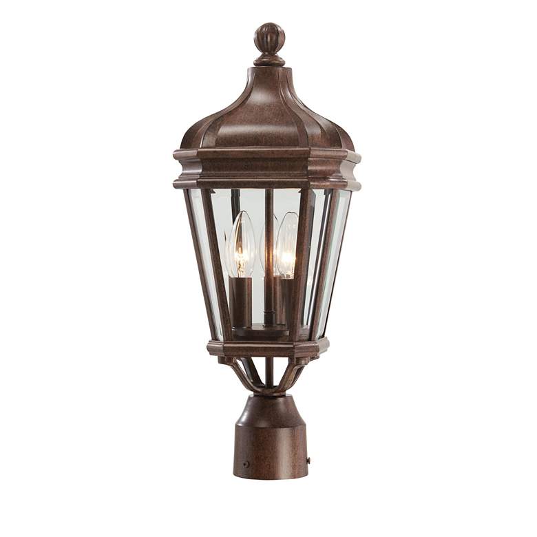 Image 2 Harrison Collection 20" High Post Mount Outdoor Light more views