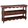 Harrison Collection Rectangular Wood Console Table