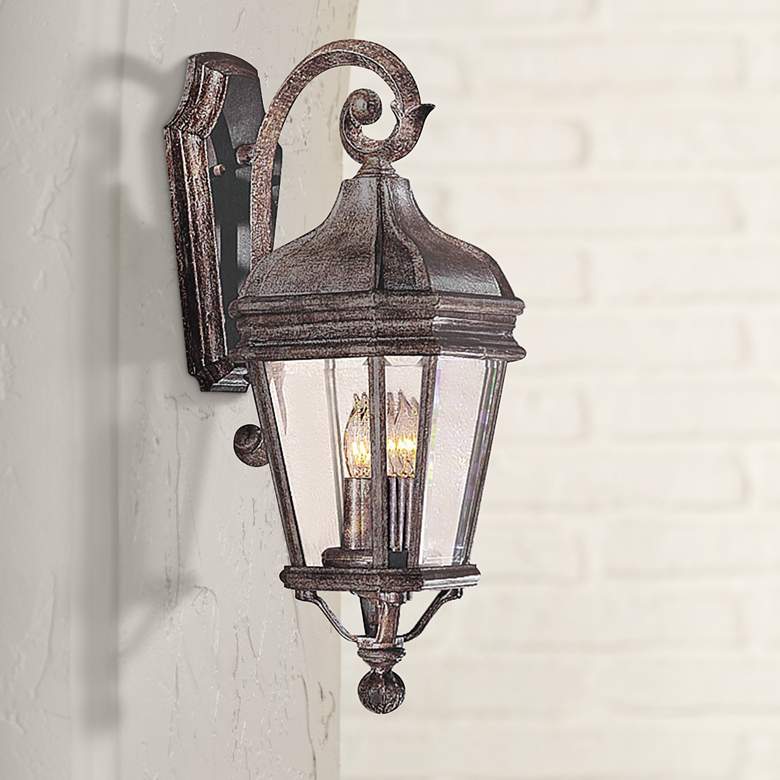 Image 2 Harrison&#8482; Series 21 inch High Outdoor Wall Light