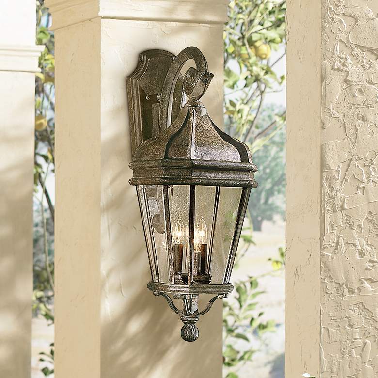 Image 2 Harrison&#8482; Series 27 inch High Outdoor Wall Light