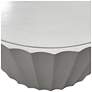 3_Harrison Vertical Groove Coffee Table, White more views