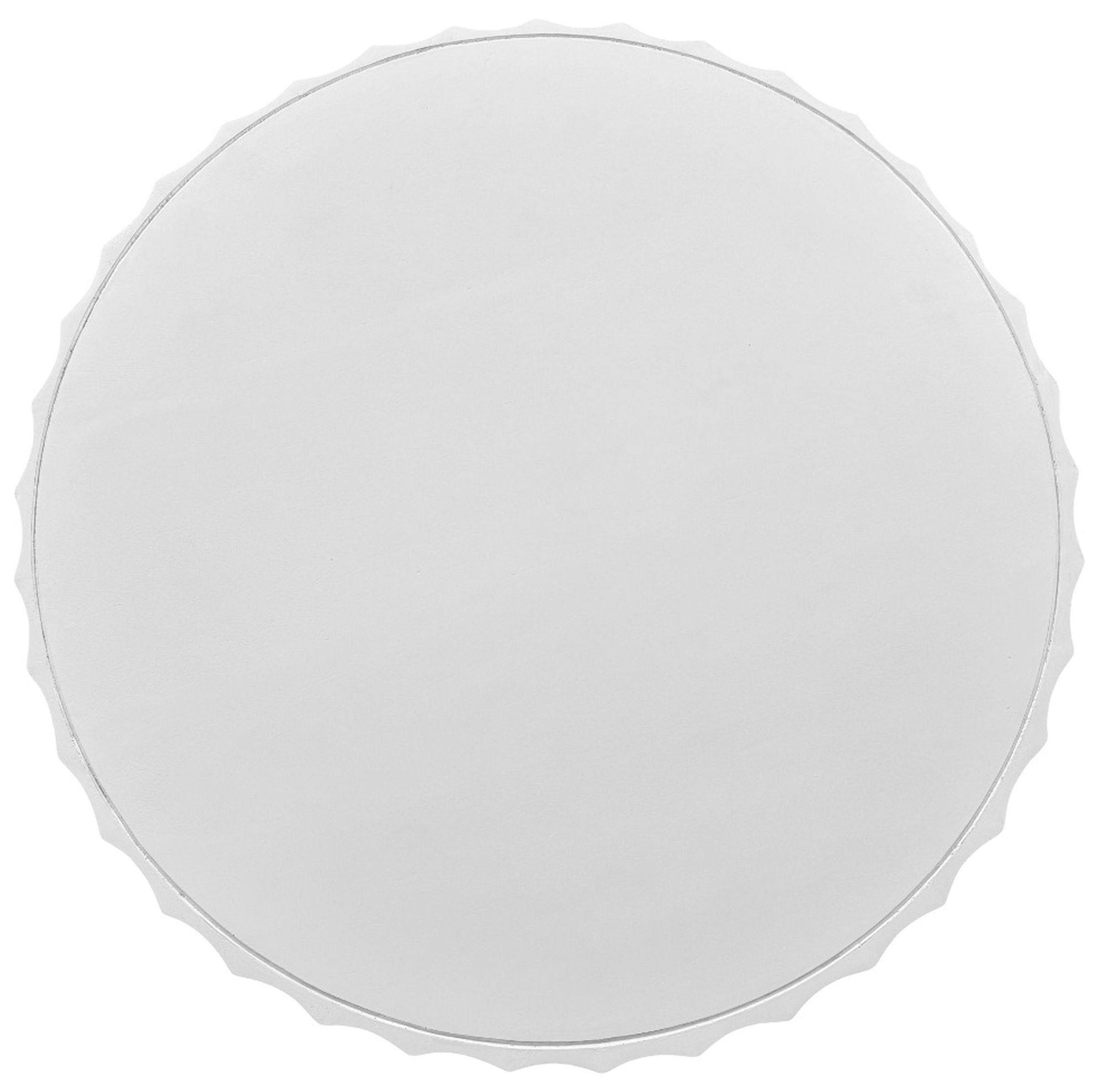 Image 4 Harrison Vertical Groove Coffee Table, White more views