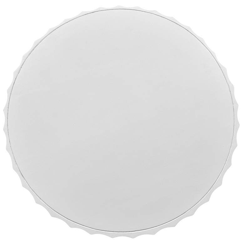 Image 4 Harrison Vertical Groove Coffee Table, White more views