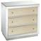 Harrister Mirrored Champagne 3-Drawer Accent Chest