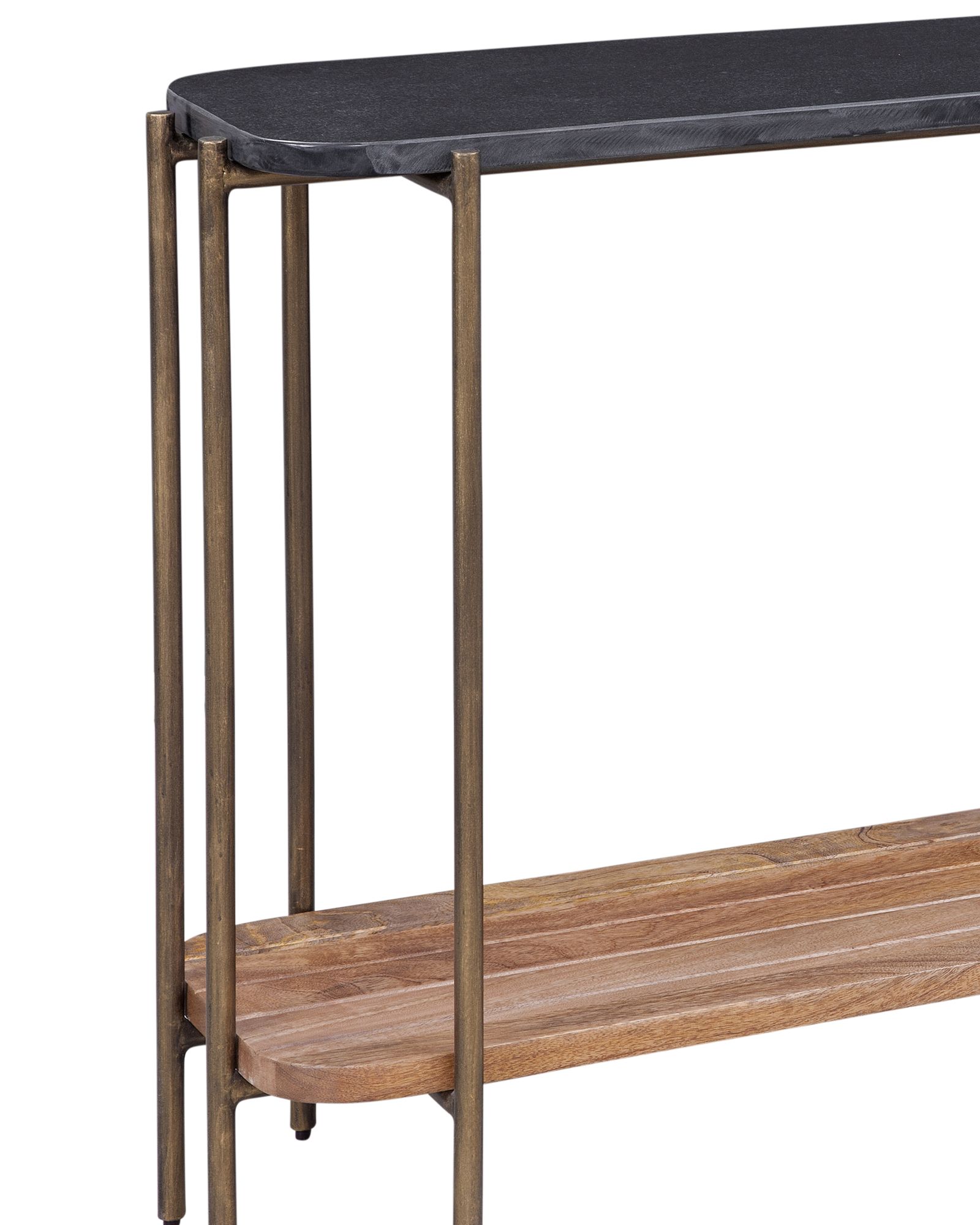 Image 5 Hartley 24" Matte Black Accent Table more views
