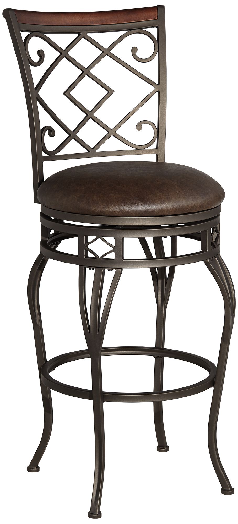 Bronze swivel best sale bar stools