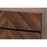 3_Hartman 31 1/2" Wide Walnut Brown Wood 2-Drawer Shoe Cabinet more views