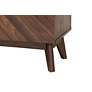 4_Hartman 31 1/2" Wide Walnut Brown Wood 2-Drawer Shoe Cabinet more views