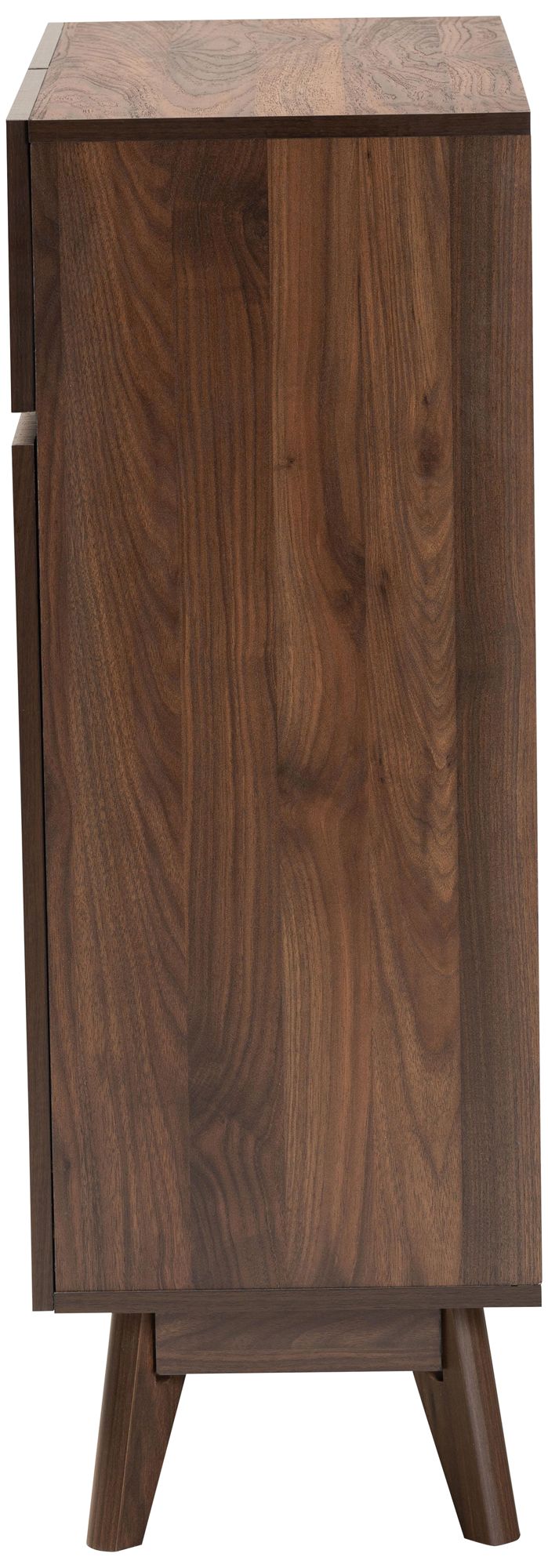 Hartman 31 1/2" Wide Walnut Brown Wood 2-Drawer Shoe Cabinet