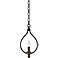 Hartsville 7 3/4" Wide Dark Zinc 1-Light Mini Pendant