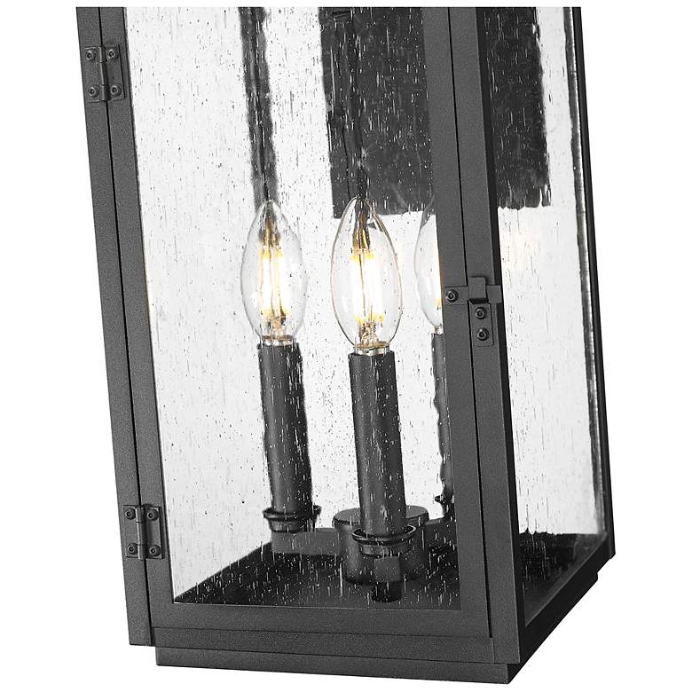 Image 6 Hartwell by Z-Lite Sand Black 3 Light Outdoor Wall Light more views