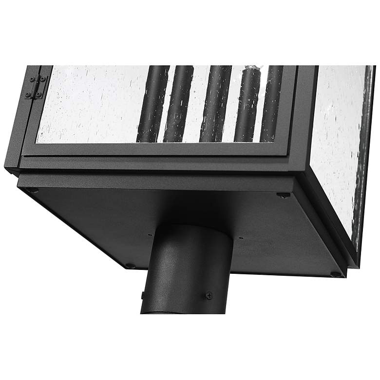 Image 6 Hartwell by Z-Lite Sand Black 5 Light Post Mounted Fixture more views