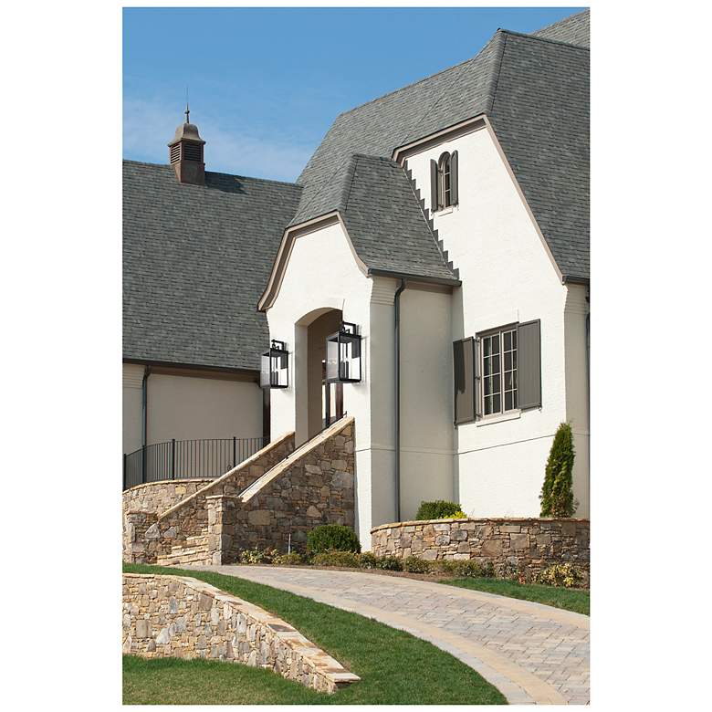 Image 2 Hartwell by Z-Lite Sand Black 6 Light Outdoor Wall Light more views