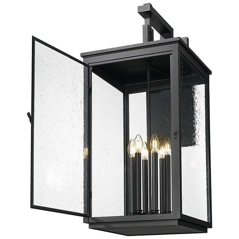Image 4 Hartwell by Z-Lite Sand Black 6 Light Outdoor Wall Light more views
