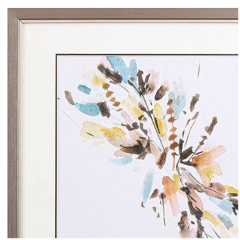 Image 4 Harvest Bouquet 17 inch Square 4-Piece Framed Wall Art Set more views