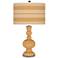 Harvest Gold Bold Stripe Apothecary Table Lamp