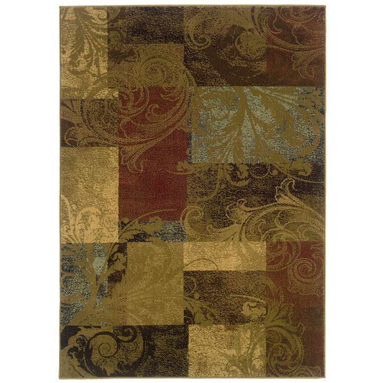 Image 1 Harvest Scroll Area Rug