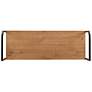 3_Harvey 32 3/4" Wide Distressed Oak Wood 5-Shelf Bookcase more views