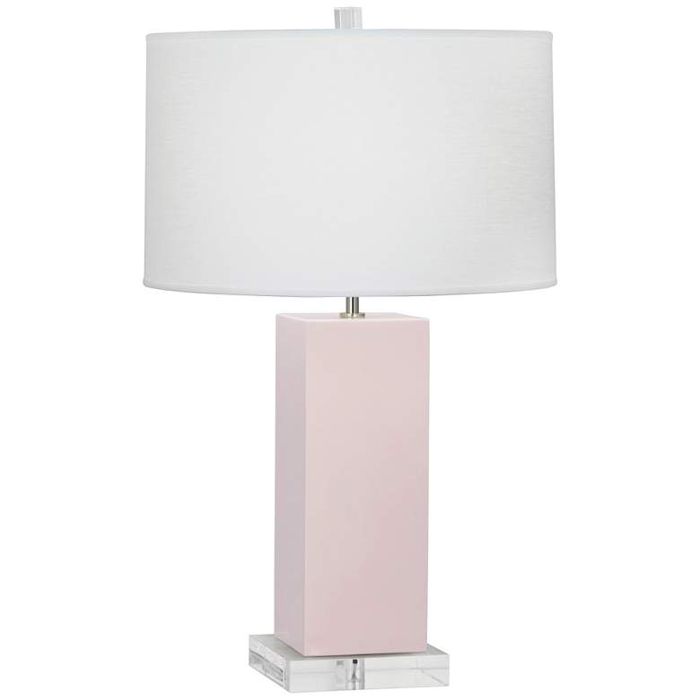 Image 1 Harvey 33" High Rose Water Glazed Finish Table Lamp