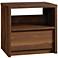 Harvey Park 24 3/4" Wide Grand Walnut 1-Drawer Night Stand