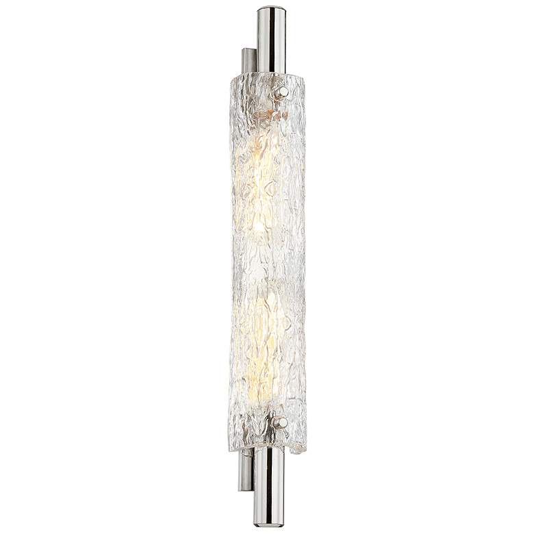 Image 1 Harwich 28 3/4" High Polished Nickel Wall Sconce