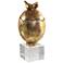 Hatched 10" High Luxe Bird Sculpture with Lid by Uttermost